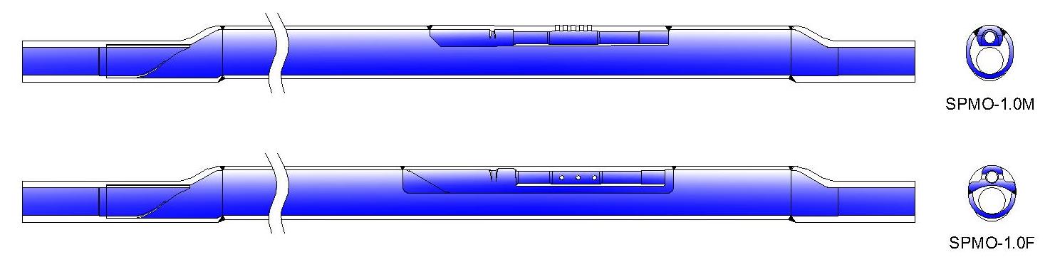 Oval Body Gas Lift Mandrel