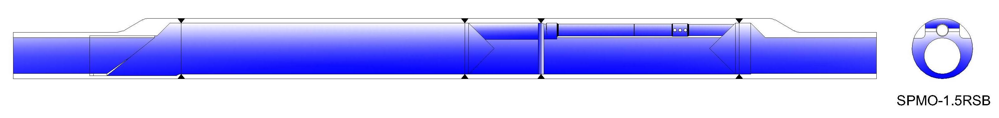 Round Body Gas Lift Mandrel